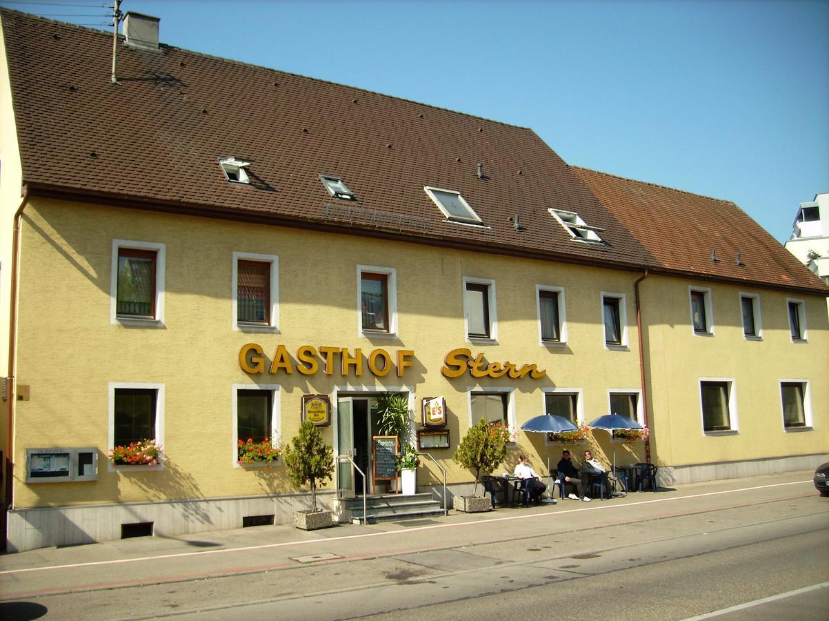 Gasthof Goldener Stern Aalen Exterior foto